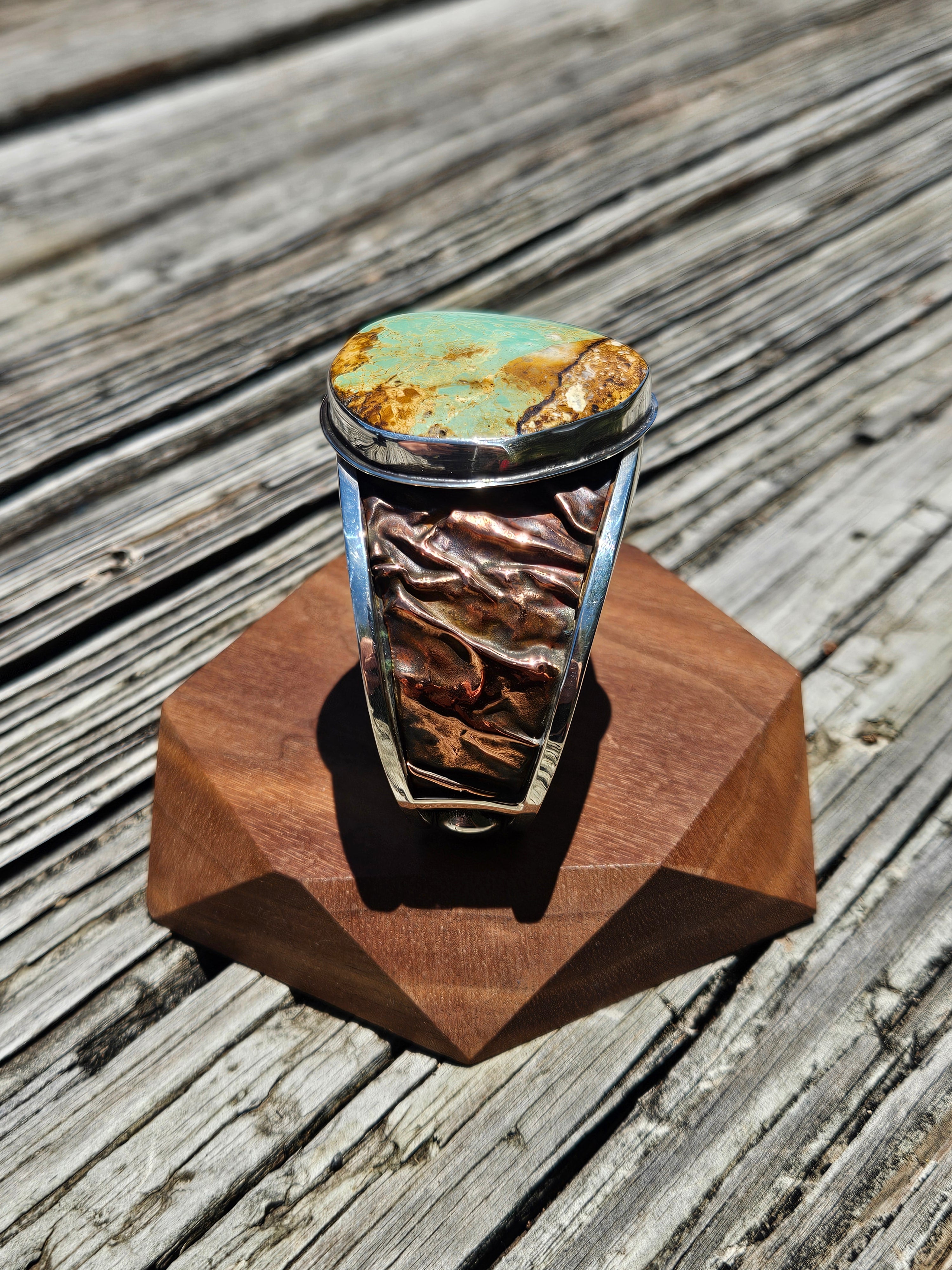 Large Royston Turquoise Cuff