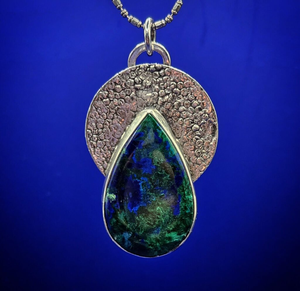 Azurite Malachite Pendant